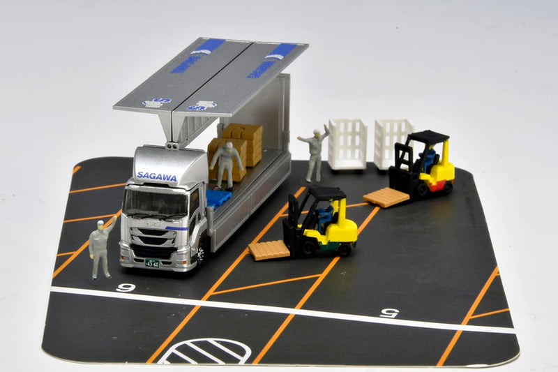 The Truck Collection Logistics Field Wing Van Set B Sagawa Express
