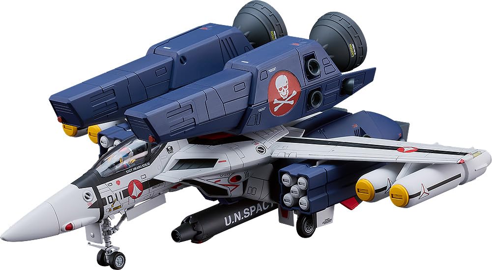 "Macross: Do You Remember Love?" PLAMAX PX11 1/72 VF-1A Super Fighter Valkyrie Skull Platoon