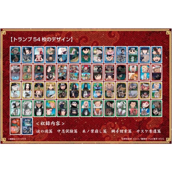 "NARUTO -Shippuden-" Scene ga Ippai Playing Cards Boys Story