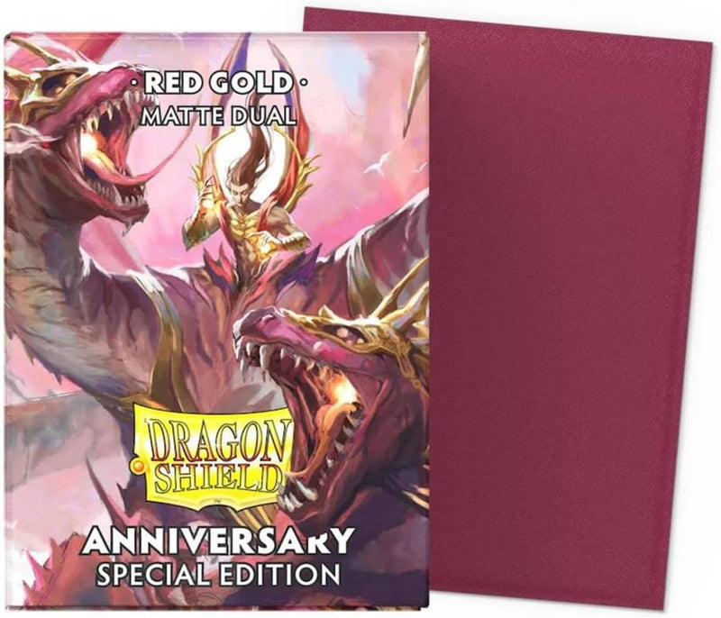 AT-15065 Special Edition - Red/Gold (DS100) Sleeve Standard Size: 63 x 88mm, 100 Pieces