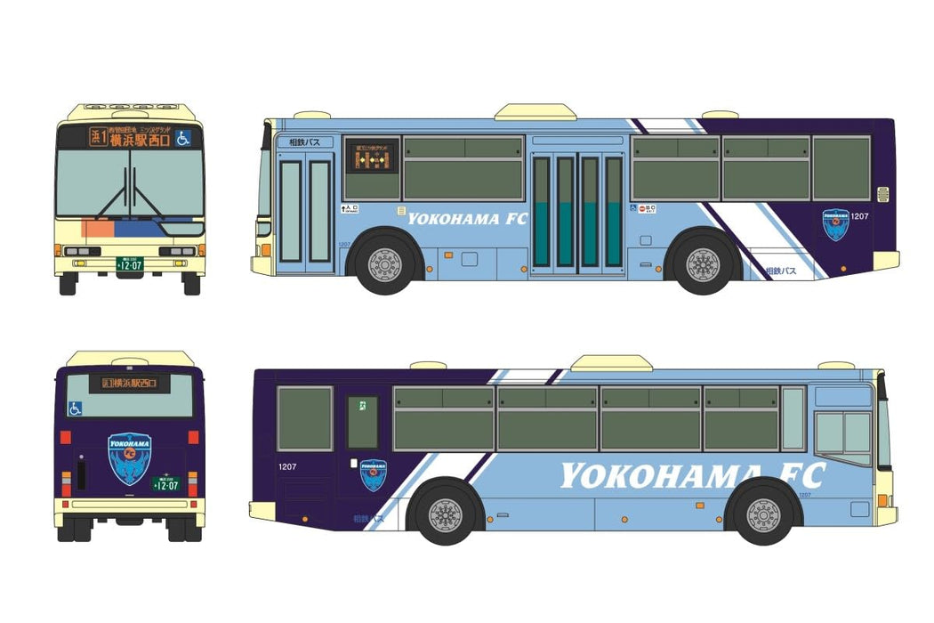 The Bus Collection Sotetsu Bus YOKOHAMA FC Wrap Advertising Bus