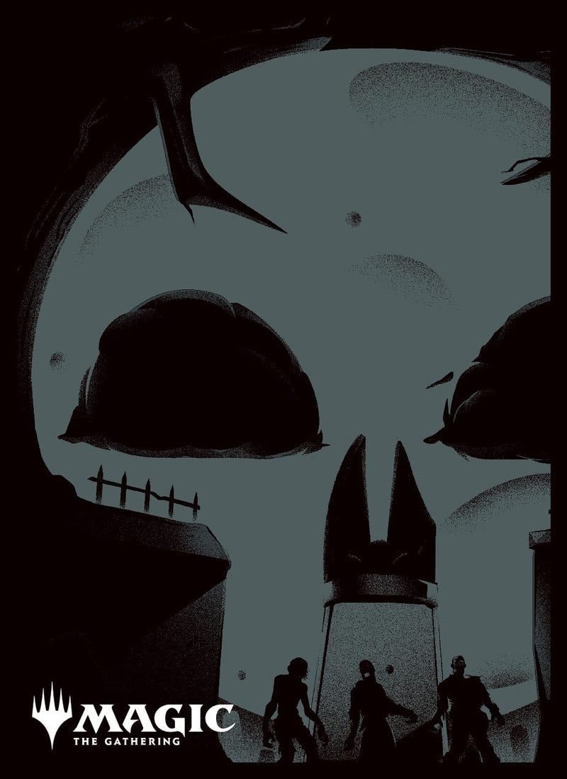 "MAGIC: The Gathering" Players Card Sleeve MANA- MINIMALIST Black Mana (Symbol) MTGS-300