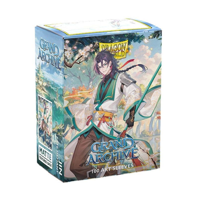 AT-16126-GA100-MATTE-ART-Jin, Fate Defiant (DS100) Sleeve Standard Size: 63 x 88mm, 100 Pieces