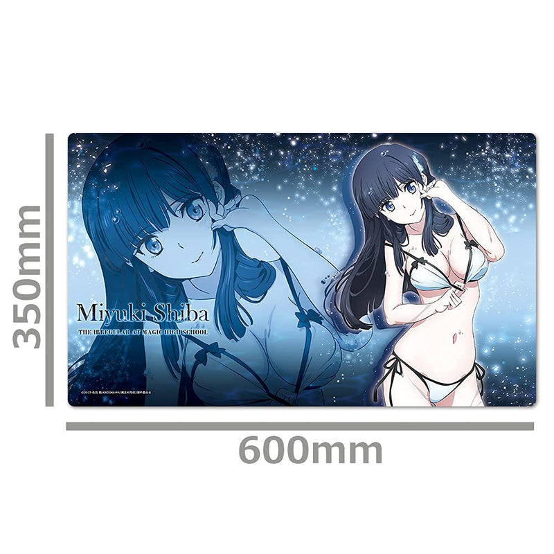 "The Irregular at Magic High School: Visitor Arc" Character Rubber Mat A Shiba Miyuki Swimwear Ver.