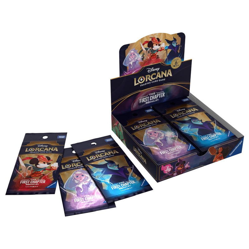 Disney Lorcana TCG (Japanese Ver.) Booster Pack The First Chapter