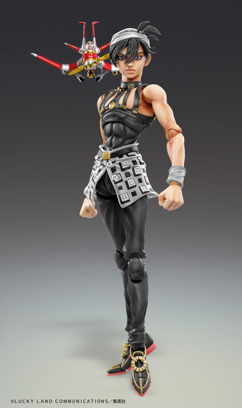 Super Action Statue "JoJo's Bizarre Adventure -Part V-" Narancia Ghirga & Aerosmith Ver. Black