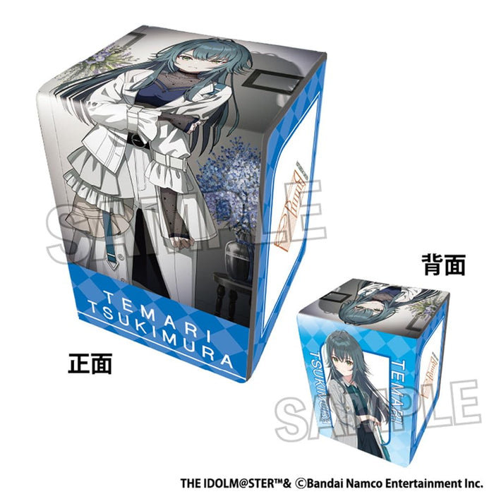"Gakuen Idolmaster" Illustration Synthetic Leather Deck Case Next Turn Lone Wolf Tsukimura Temari