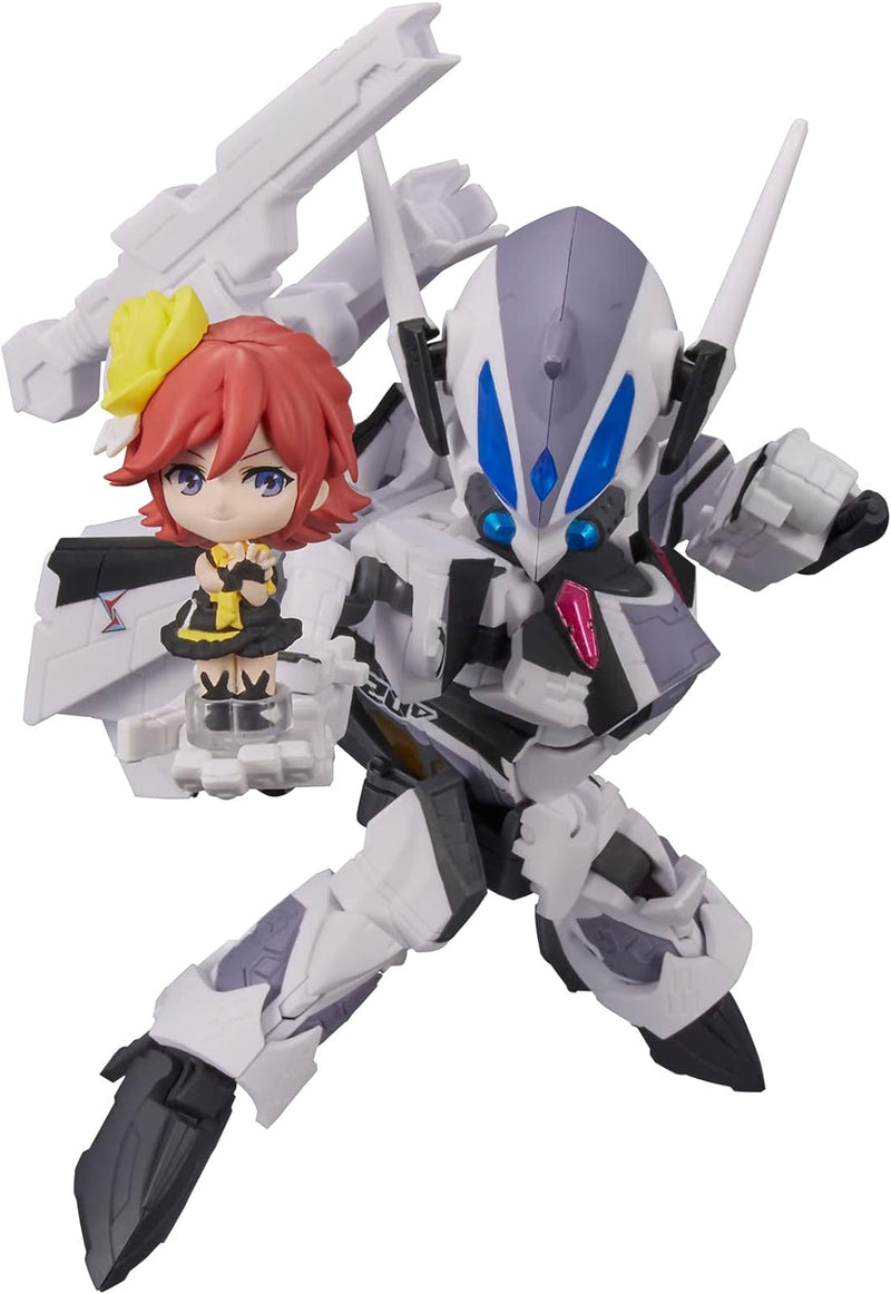 TINY SESSION "Macross Delta" VF-31F Siegfried (Messer Ihlefeld Fighter) with Kaname Buccaneer