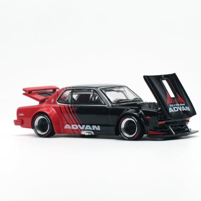 1/64 SKYLINE GT-R V8 DRIFT (HAKOSUKA) ADVAN LIVERY