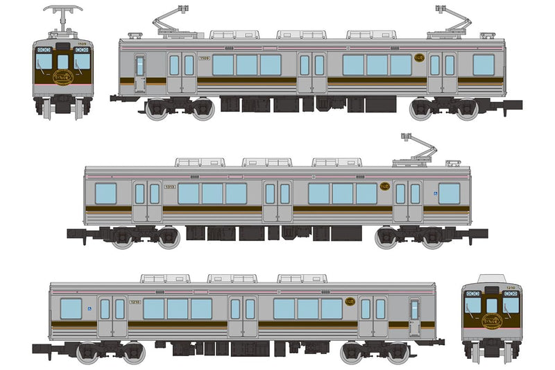 Railway Collection Fukushima Transportation 1000 Series 3 Car Set A