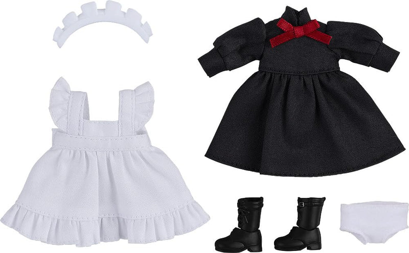 Nendoroid Doll Work Outfit Set Maid Outfit Long (Black)