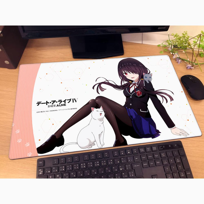 "Date A Live IV" Rubber Mat Tokisaki Kurumi / Cat