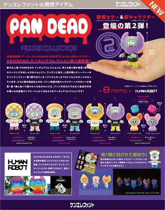 Pan Dead Figure Collection Vol. 2 Box