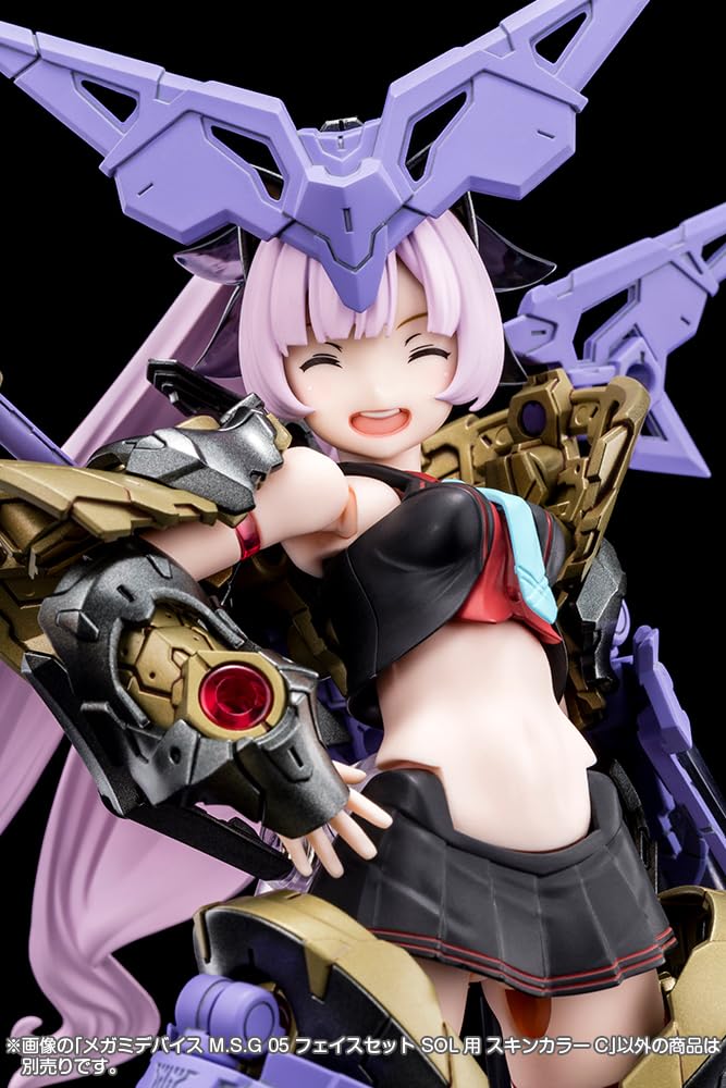 Megami Device M.S.G 05 Face Set for SOL Skin Color C