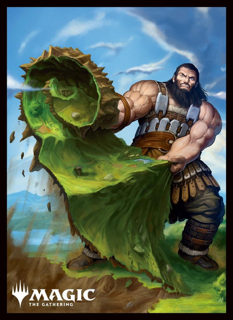 "MAGIC: The Gathering" Players Card Sleeve Wilds of Eldraine Land Tax MTGS-280