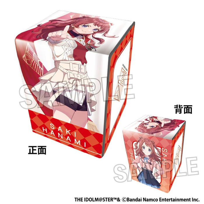 "Gakuen Idolmaster" Illustration Synthetic Leather Deck Case Next Turn I'm No. 1! Hanami Saki