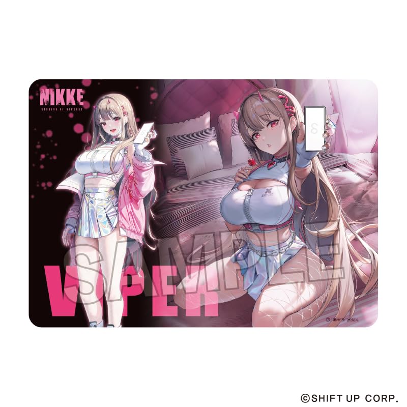"Goddess of Victory: Nikke" Illustration Play Mat Next Turn Viper