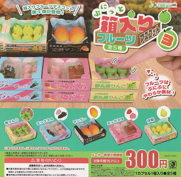 Punitto Boxed Fruits Mascot 3