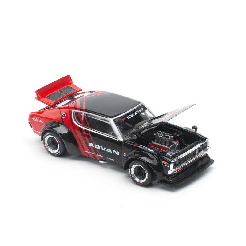 1/64 SKYLINE GT-R DRIFT (KENMERI) - ADVAN LIVERY