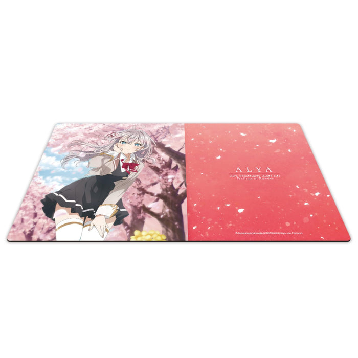 "Alya Sometimes Hides Her Feelings in Russian" Character Rubber Mat Alya School Uniform Ver.