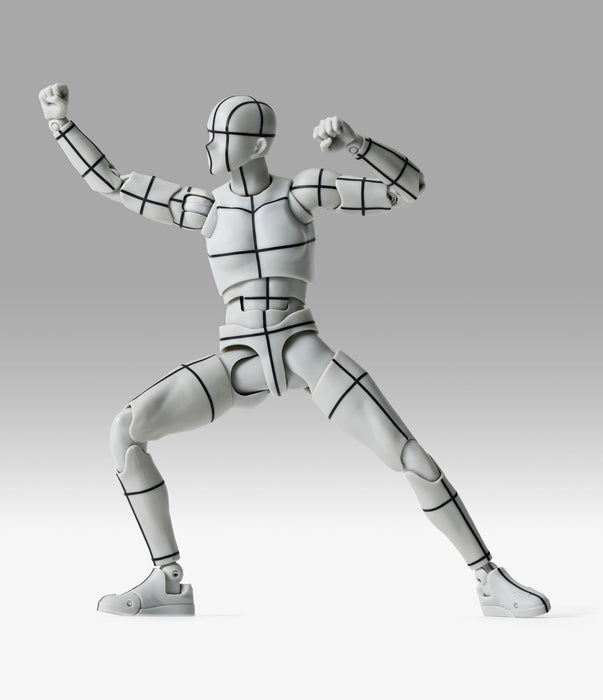 S.H.Figuarts Body-kun -Sports- Edition -Wire Frame- (Gray Color Ver.)