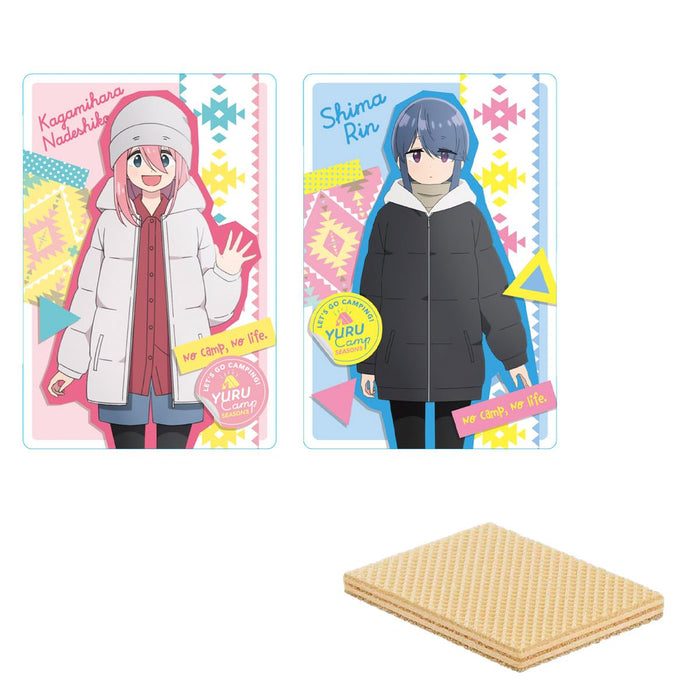 "Yurucamp Season 3" Wafer Card