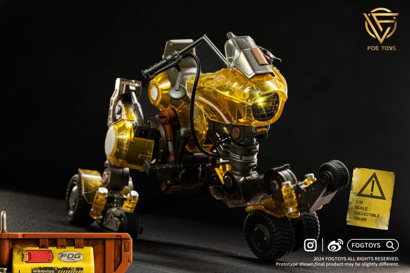 FOGTOYS FANTASY ALPHABET VEHICLE SERIES 02RT "RAPTOR" TRANSLUCENT VER. 1/12 SCALE ACTION VEHICLE