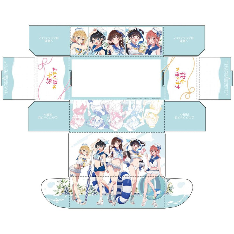 "Rent-A-Girlfriend" Storage Box Marine Sailor Swimwear