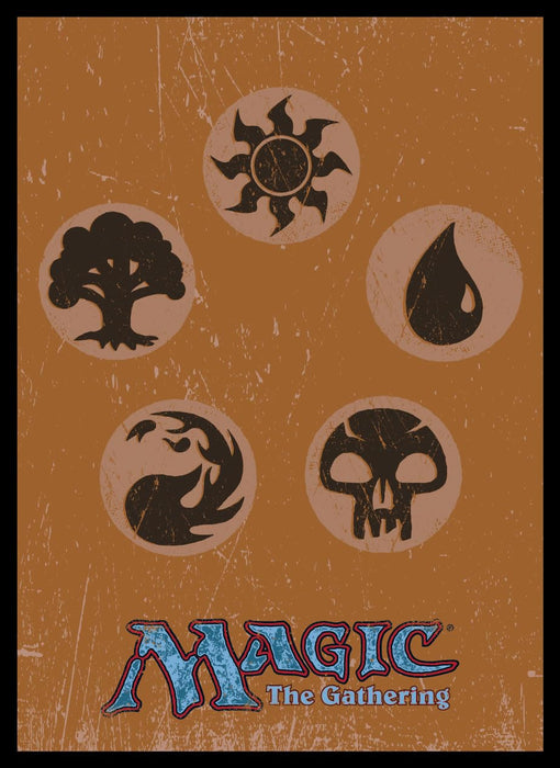 "MAGIC: The Gathering" Players Card Sleeve Retro Core Mana Symbol (Reprint Edition) MTGS-314