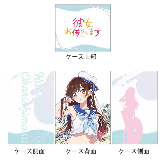 Key-th 彼女、お借りします デッキケース（水原千鶴/マリンセーラー水着） 約H95×W75㎜×D60㎜ ポリプロピレン