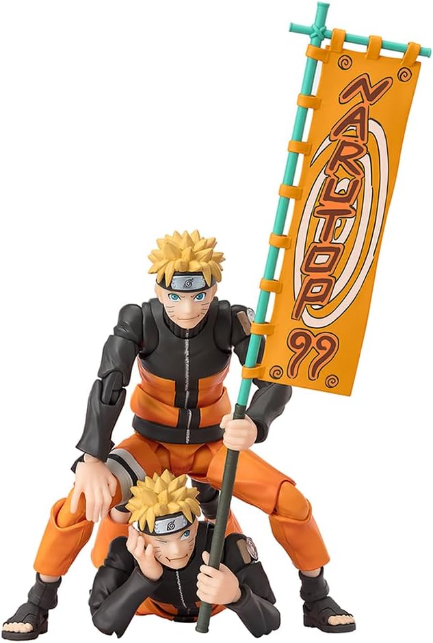 S.H.Figuarts Naruto Uzumaki & Sakura Haruno -NARUTOP99 Edition- Bandai Authentic