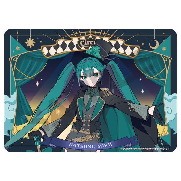 Hatsune Miku Rubber Mat Hatsune Miku Black Circus