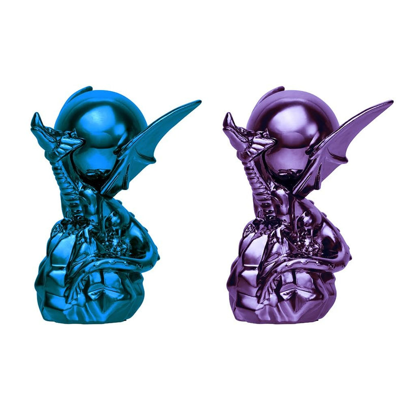 "Dragon Quest" Metallic Items Gallery Blue Orb & Purple Orb