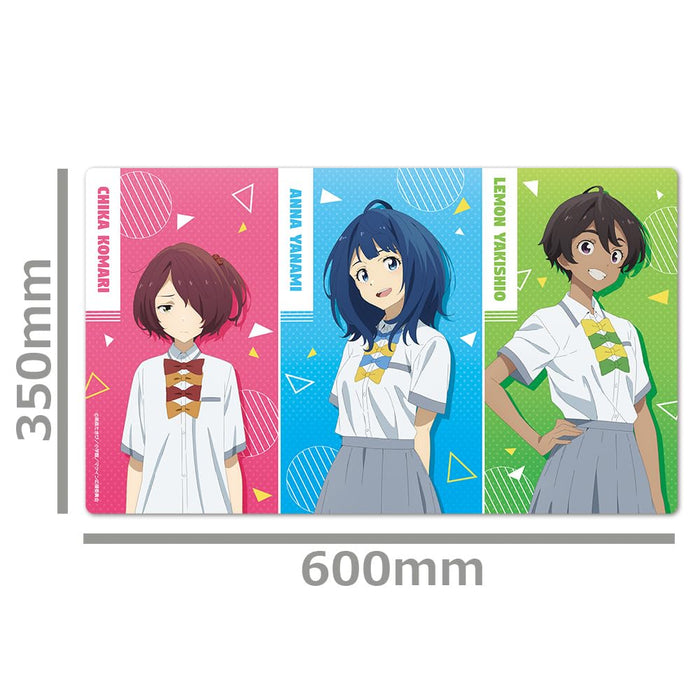 "Too Many Losing Heroines!" Character Rubber Mat Anna & Lemon & Chika