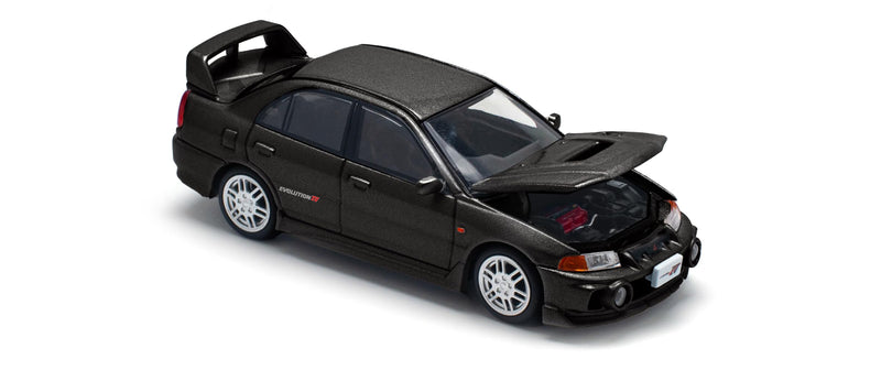 1/64 MITSUBISHI LANCER EVOLUTION IV - PYRENEES BLACK PEARL