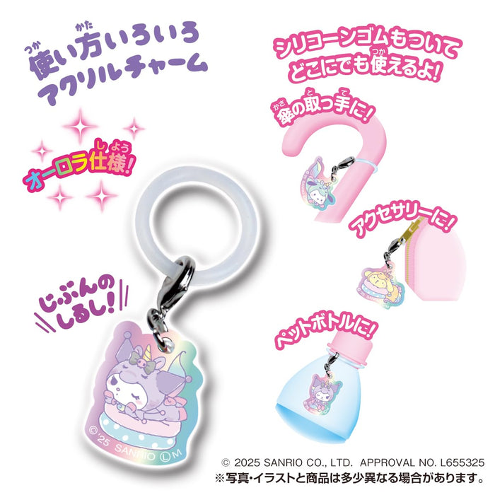 Sanrio Characters Acrylic Charm Cream in Snack