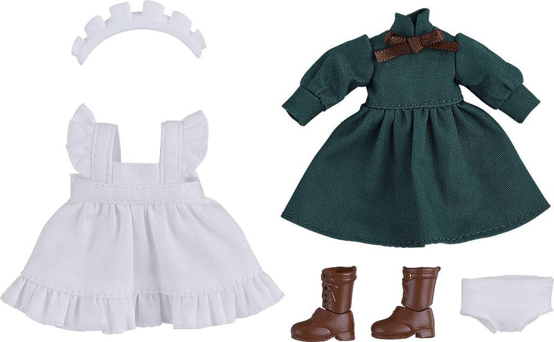 Nendoroid Doll Work Outfit Set Maid Outfit Long (Green)