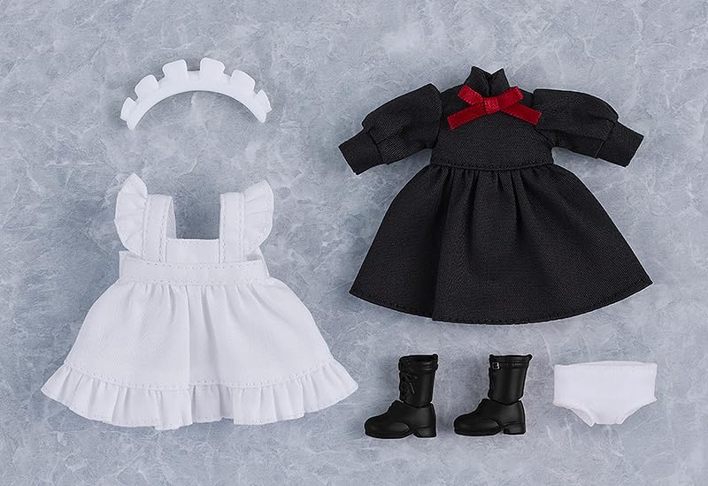 Nendoroid Doll Work Outfit Set Maid Outfit Long (Black)