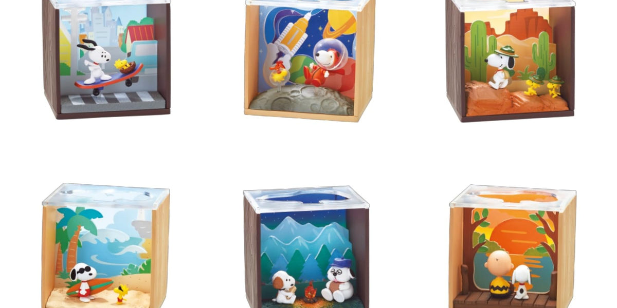 "Peanuts" SNOOPY Scenery Box — Ninoma