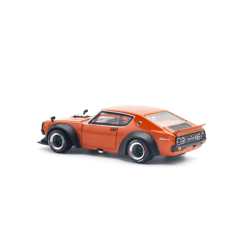 1/64 SKYLINE GT-R V8 DRIFT (KENMERI) ORANGE