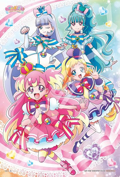 "Wonderful PreCure!" Jigsaw Puzzle 108 Large Piece 108-L900 Power of Bonds!