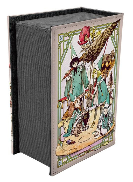 Book Type Synthetic Leather Deck Case W "Witch Hat Atelier" Coco & Agott & Tetia & Richeh