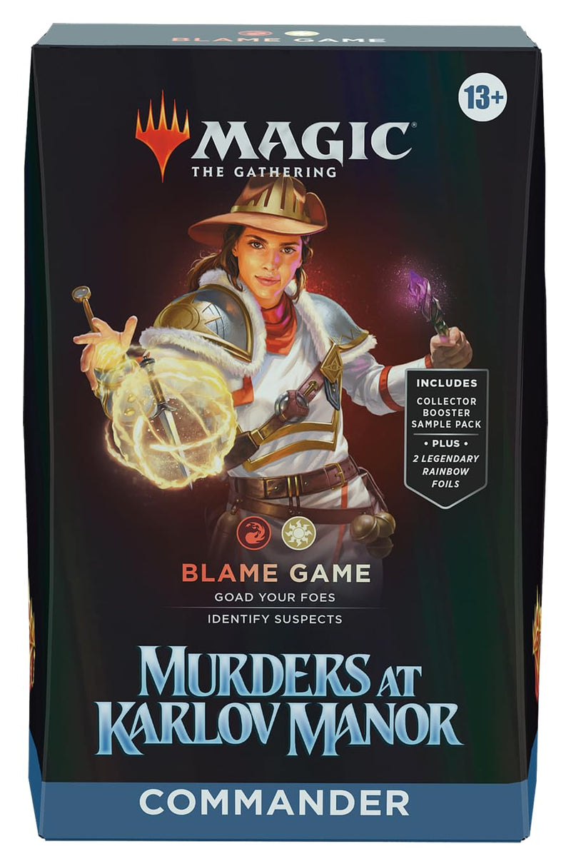"MAGIC: The Gathering" Murders at Karlov Manor Commander Deck 4 Types (English Ver.)