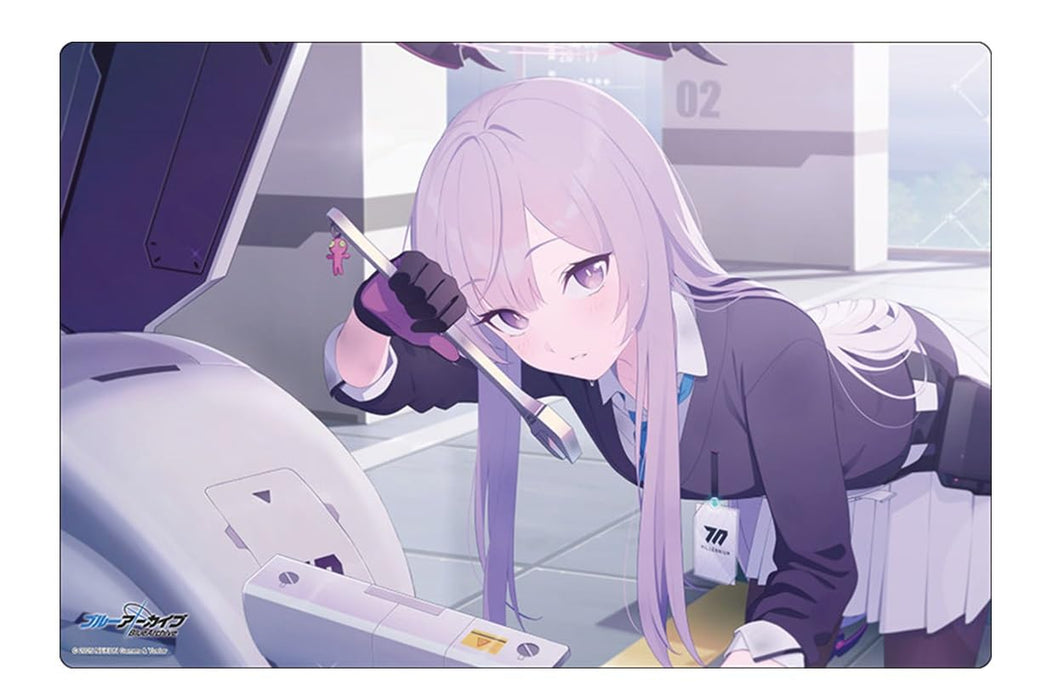 Bushiroad Rubber Mat Collection V2 Vol. 1552 "Blue Archive" Utaha Memorial Lobby Illustration Ver.