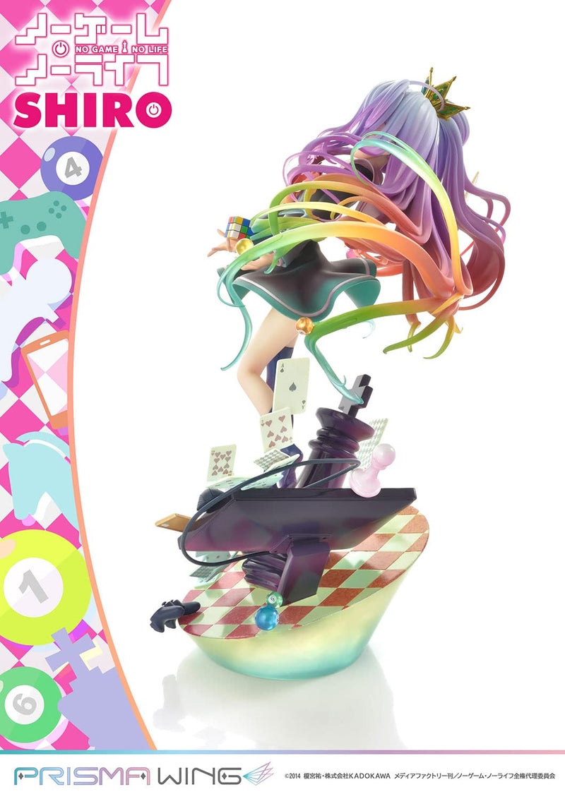 PRISMA WING "No Game No Life" Shiro 1/7 Scale Figure