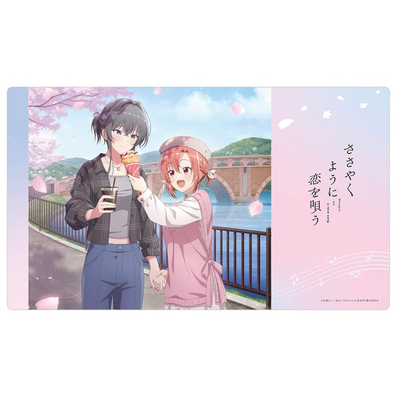 "Whisper Me a Love Song" Original Illustration Rubber Mat Kino Himari & Asanagi Yori