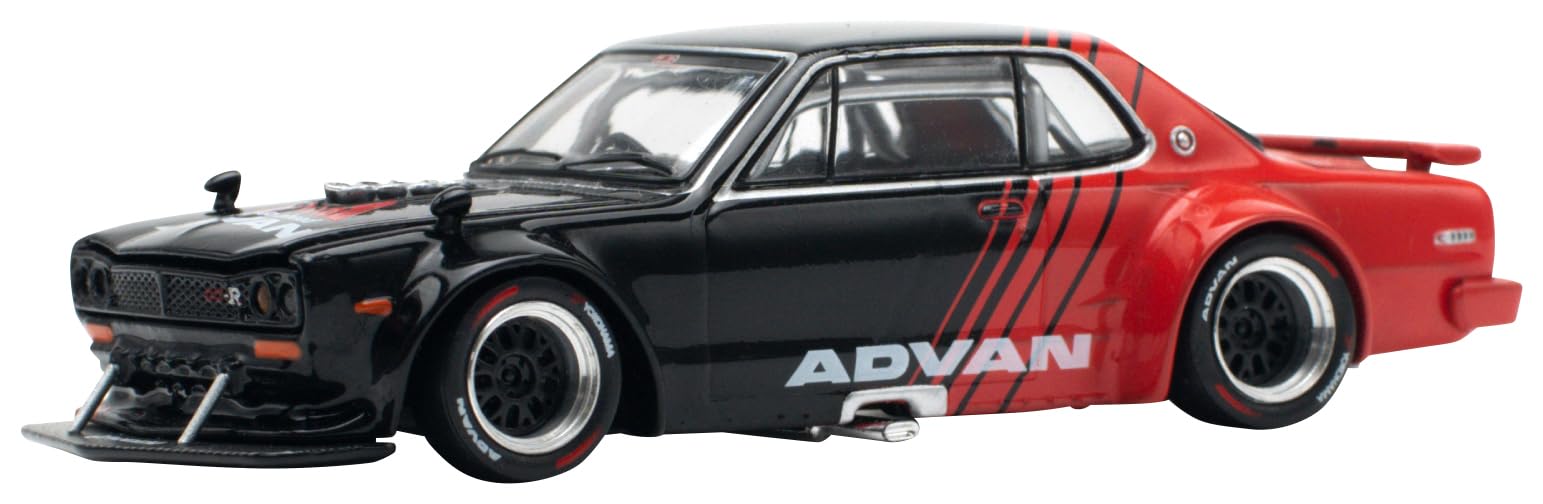 1/64 SKYLINE GT-R V8 DRIFT (HAKOSUKA) ADVAN LIVERY