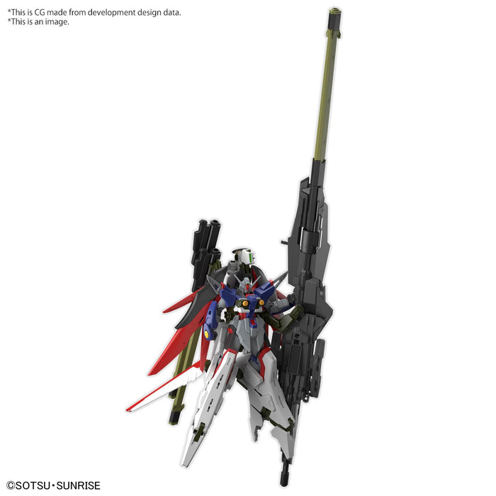 HG 1/144 "Mobile Suit Gundam SEED Freedom" Destiny Gundam Spec II & Zeus Silhouette