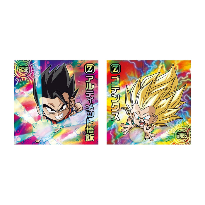 "Dragon Ball" Chosenshi Sticker Wafer Card Super A New Departure