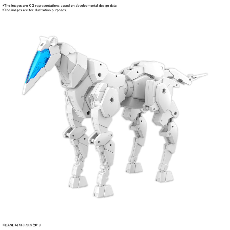 30MM 1/144 Extended Armament Vehicle (Horse Mech Ver.) White